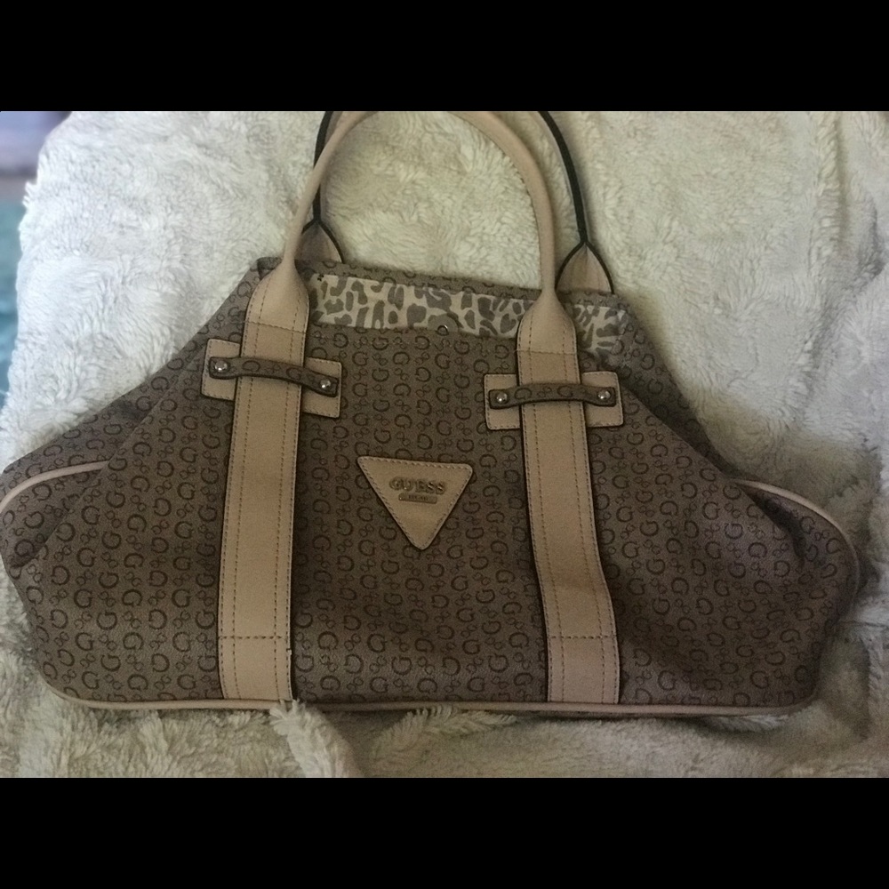 Guess Leopard Handbag